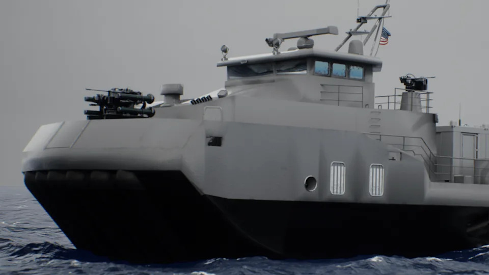The Bengal-MC is designed to be optionally crewed. <em>Eureka Naval Craft</em>