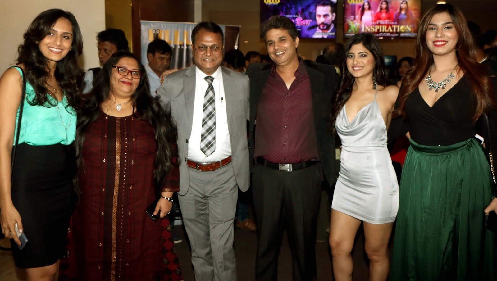 File photo from the Ullu launch party in February 2019. Vibhu Agarwal is third from left. File photo from the Ullu launch party in February 2019. Vibhu Agarwal is third from left.