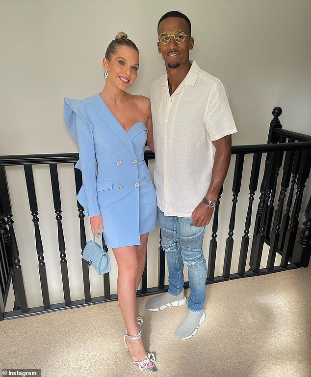 Helen split from her footballer ex-fiance Scott Sinclair (Pictured) back in 2022, and they share three children - Matilda, Delilah, six, and Charlie, three - together