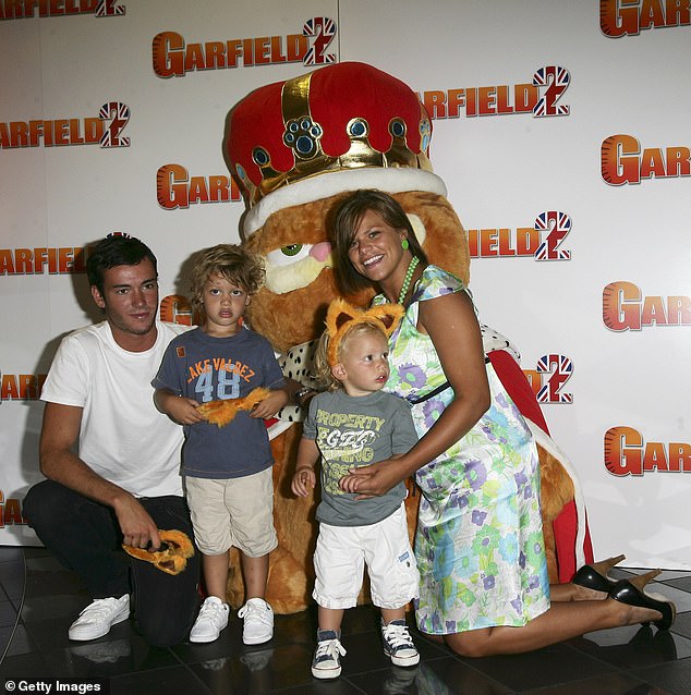 He had grown close to her sons Bobby and Freddy, who were just four and five at the time of Jade's death (pictured in 2006)