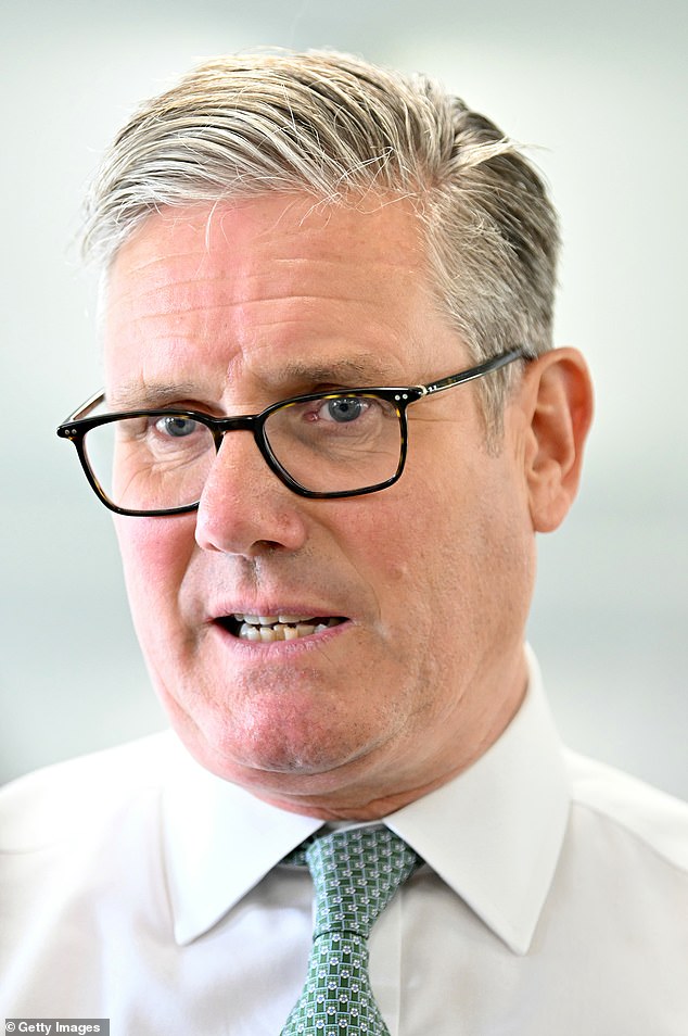 Migrant housing is a highly sensitive issue for Sir Keir Starmer's (pictured) regime, says Sue Reid