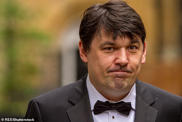 The Father Ted creator (above) has now said he may never return to Britain because there is 'no freedom of speech in this country'