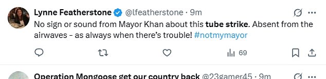 Commuters have taken aim at the Mayor of London as they despair over the network shutdown