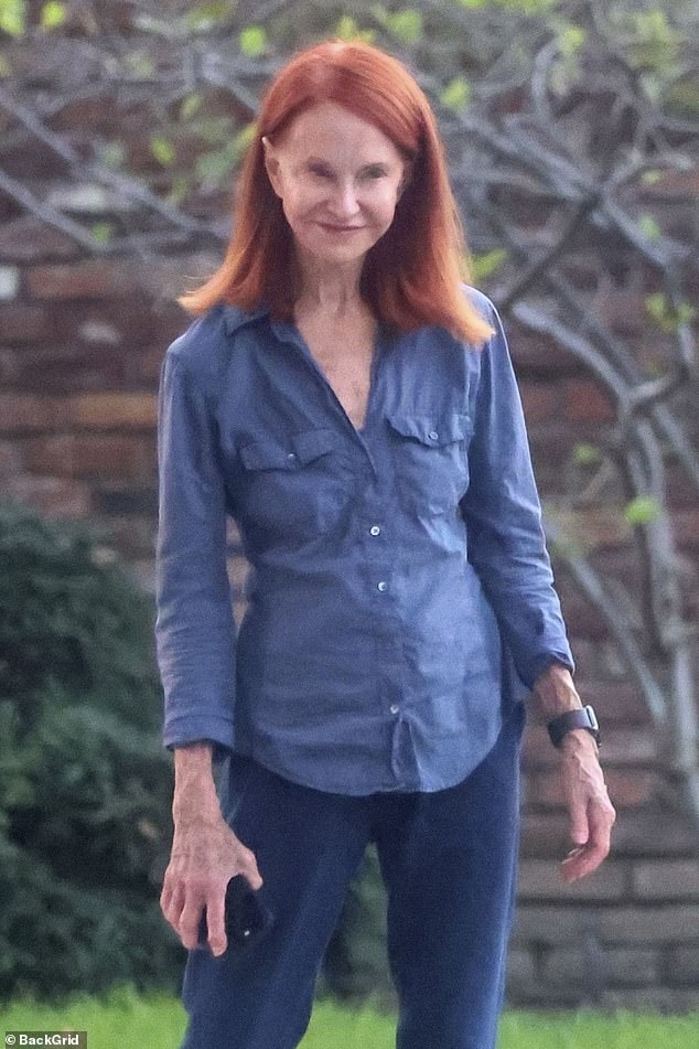 She is the actress Swoosie Kurtz. Kurtz ¿ who pronounces her first name so that it rhymes with 'Lucy,' rather than 'boozy' ¿ was pictured earlier in September while getting in some exercise in LA