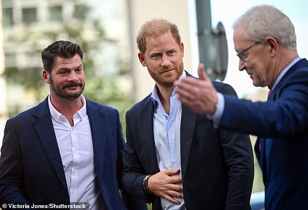 The Duke of Sussex at the Imperial College London site at Sir Michael Uren Hub today
