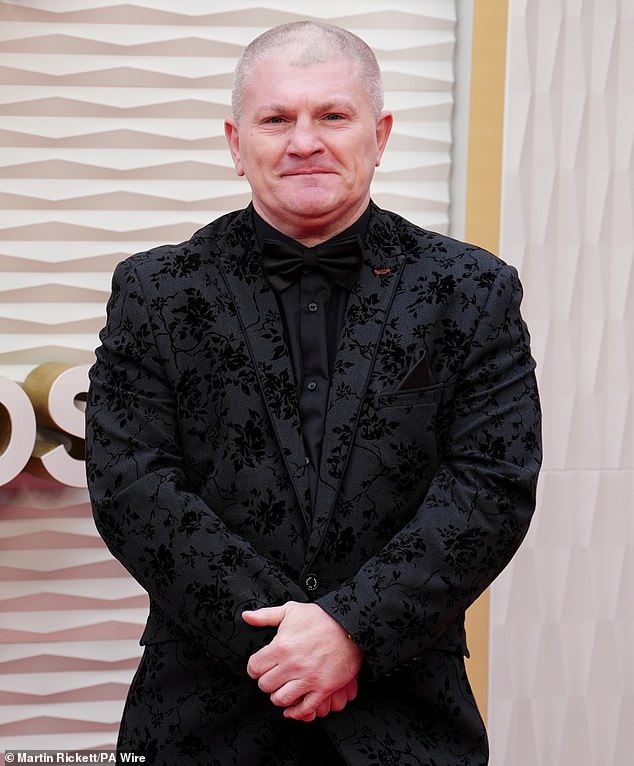 British boxing icon Ricky Hatton has died aged 46. He is pictured here at the PFA Awards 2025 at Manchester Opera House on August 19
