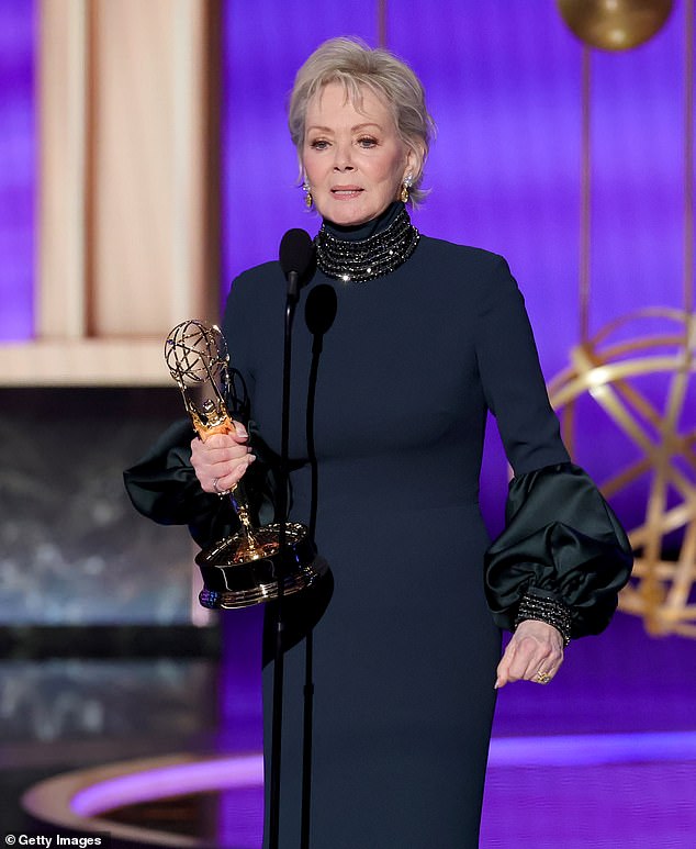 The 74-year-old actress beat out: Uzo Aduba: The Residence, Kristen Bell: Nobody Wants This, Quinta Brunson: Abbott Elementary, and Ayo Edebiri: The Bear