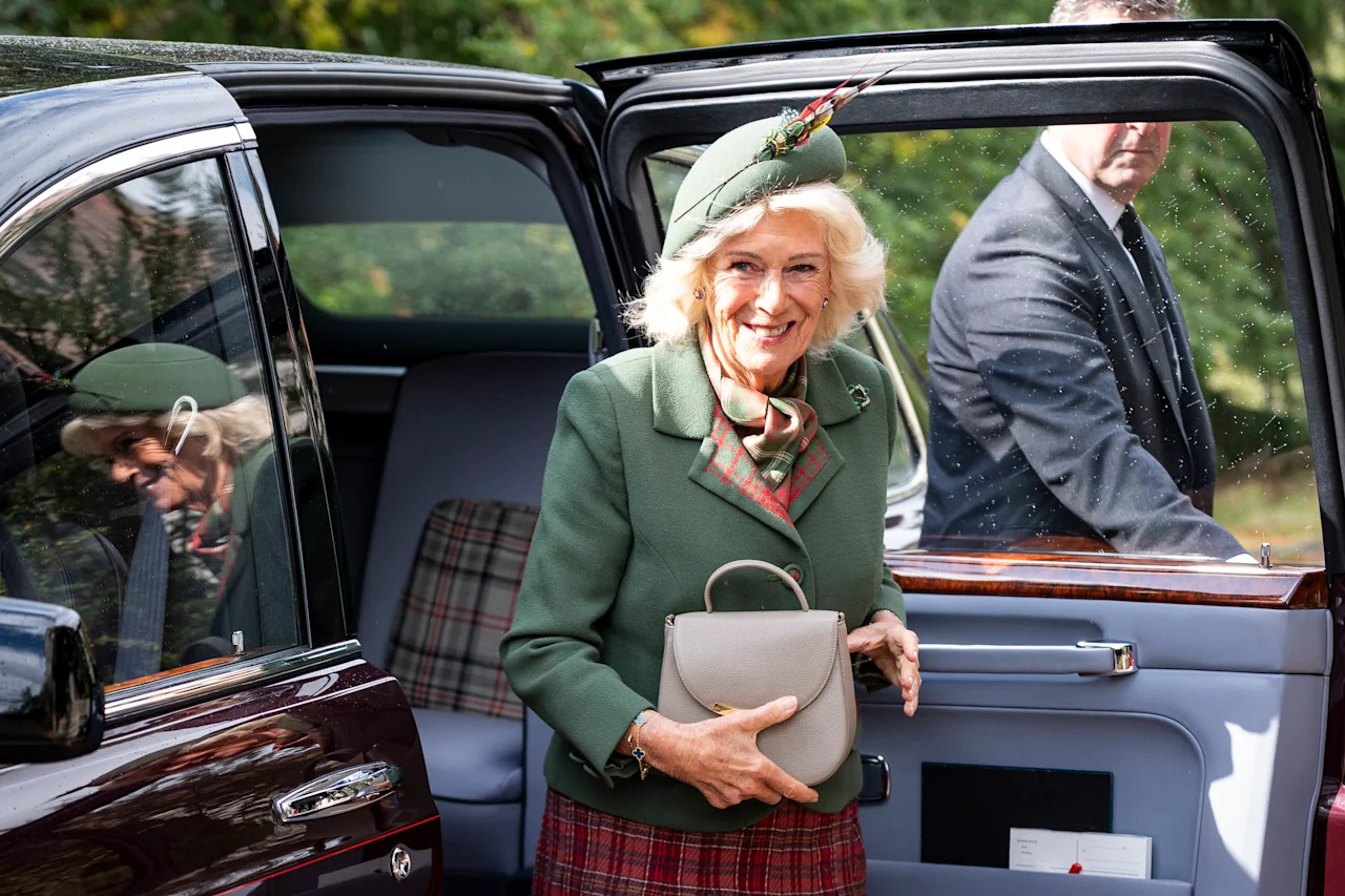 Queen Camilla pictured earlier this month. (PA)