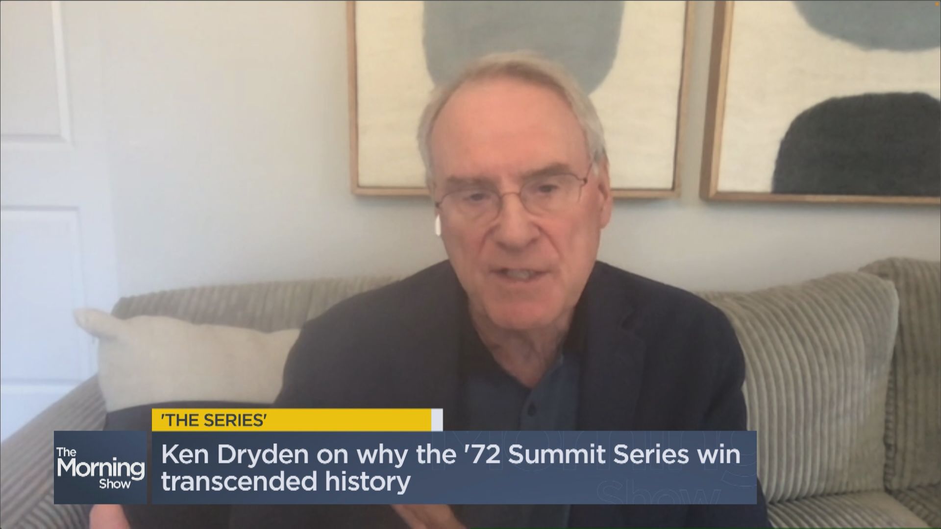 Click to play video: 'Ken Dryden reflects on 50 years since the ’72 Summit Series'
