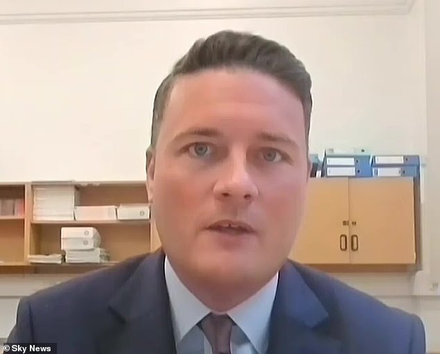 It comes as Wes Streeting (pictured) has called for officers to 'police streets over tweets' and hinted free speech laws could be changed