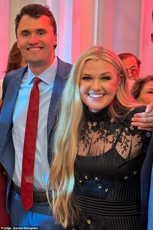 Kirk's body will be flown on Air Force Two back to his Arizona home. His grieving wife, Erika, will also be on the flight as well as their two children and Vice President JD Vance