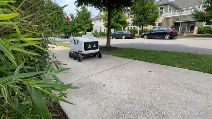 Delivery robot company denies Austin cyclist’s crash allegations Yahoo news home