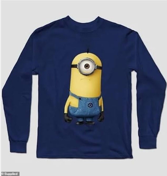Police have not released an image of Gus, but said he was wearing a blue Minions shirt