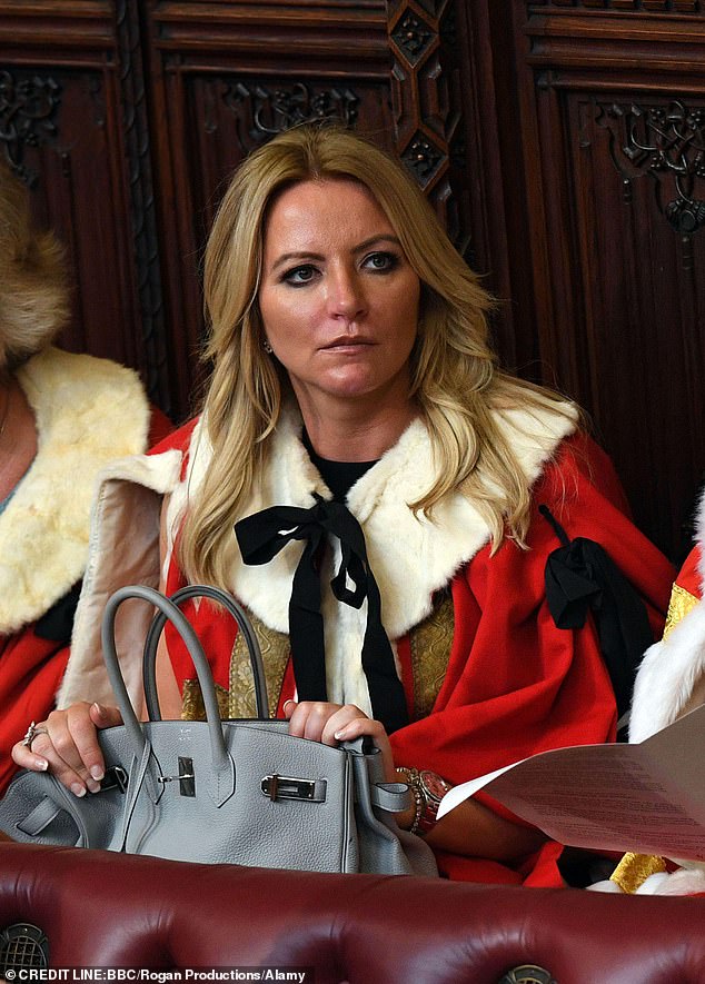 Shamed peer Michelle Mone has been under pressure to pay back £122million the taxpayer wasted on the useless Covid kit