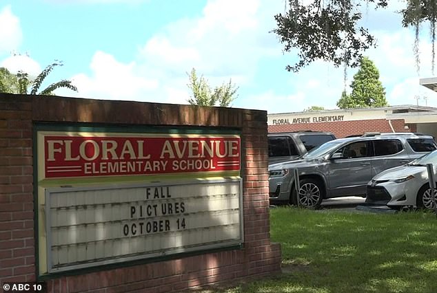 The alleged incident took place September 29 in Bartow, Florida, at Floral Elementary School