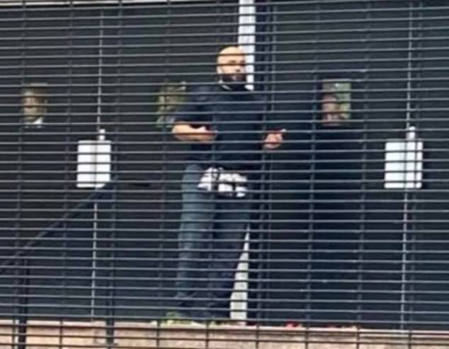 Two died and four others were injured after Jihad Al-Shamie, pictured, unleashed an attack outside Heaton Park Congregation Synagogue