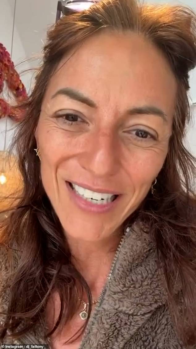 Davina said she was 'poleaxed' and began crying, and when the lyrics changed from 'You can do it', to 'Do it' mid-song, she decided 'I'm going to do it'