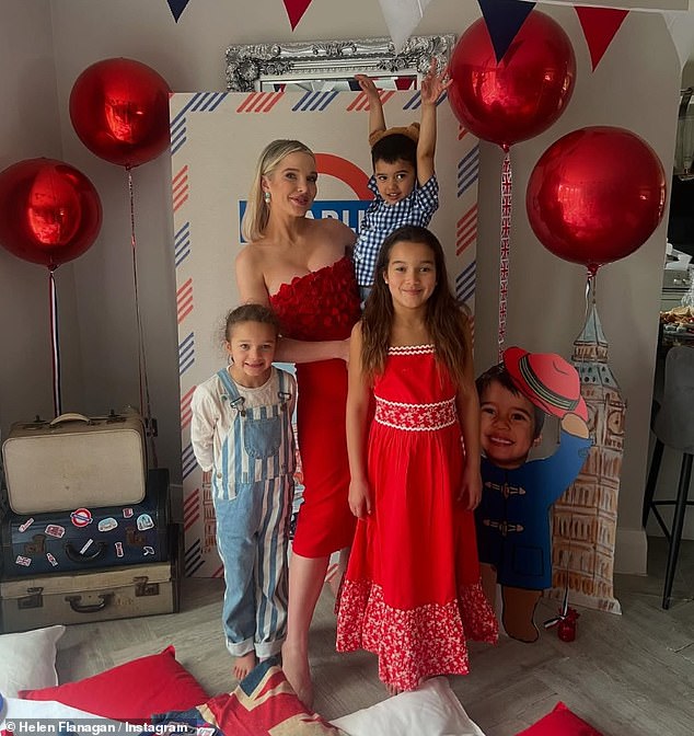 In 2022, she had a very public split from her ex-fiancé Scott Sinclair, with whom she shares three children