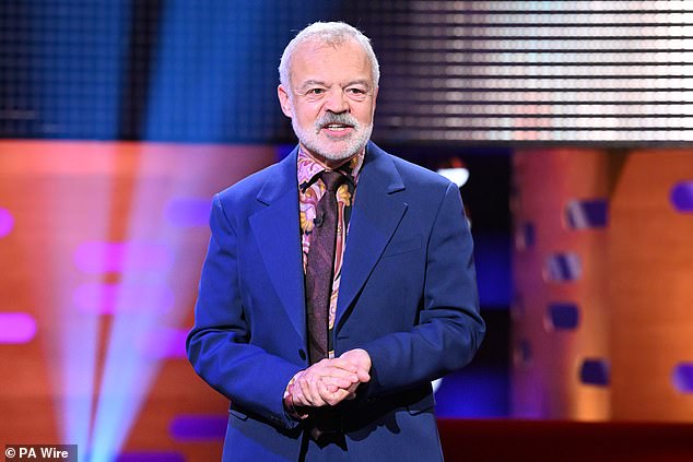 However, she claimed that things became 'uncomfortable' at one point after Jodie, 39, began asking Taylor about her and Travis' baby plans, causing host Graham to step in (seen)