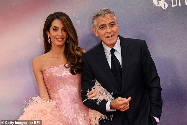 While Amal was present to support her husband, she has long been known for her prestigious law career - which has seen her represent several high-profile clients, including former Maldivian president Mohamed Nasheed and WikiLeaks founder Julian Assange