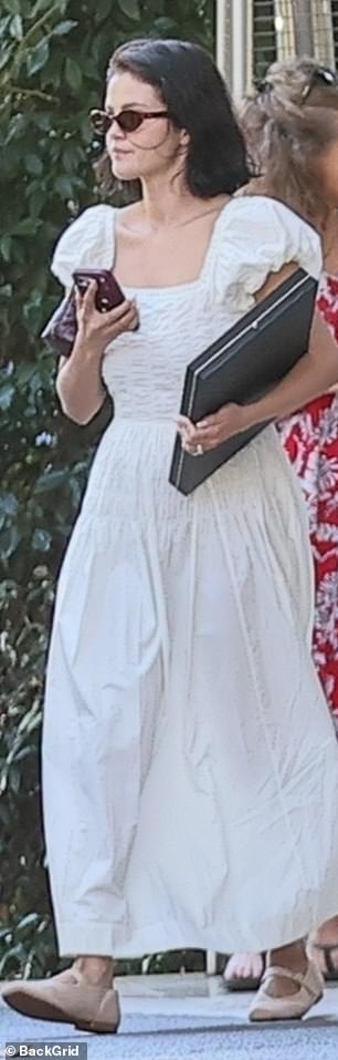 Gomez said 'I do' to Benny late last month in front of Taylor Swift and her OMITB co-stars Steve Martin and Martin Short