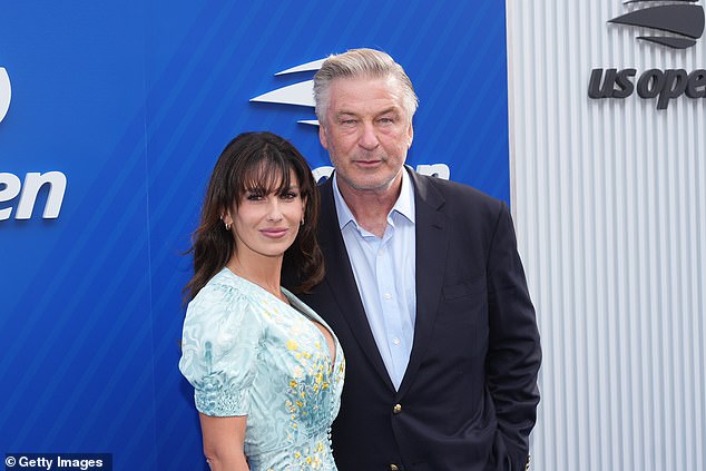 Hilaria, who was just voted off ABC's Dancing With The Stars, is currently in Los Angeles where Baldwin is set to join her shortly (pictured together in August in NYC)