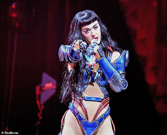 The singer took to the stage at London's 02 Arena on Monday night