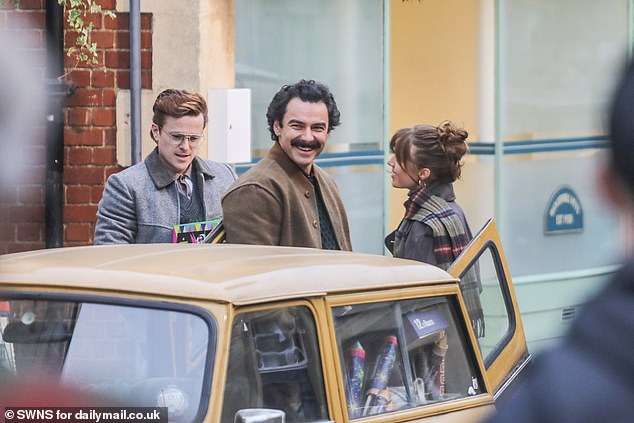 One Day star Jonny Weldon, who is joining the cast for season two in an unspecified role was also seen on set for the first time