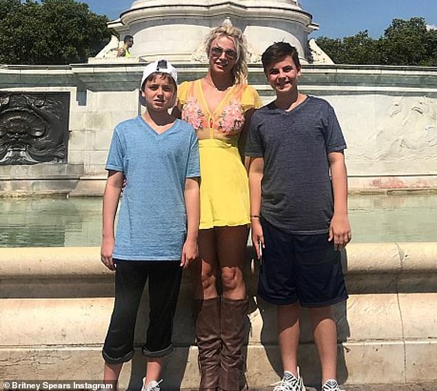Federline also claimed that their two sons would wake up in the middle of the night to find Spears holding a knife as she watched them sleep at their bedroom door