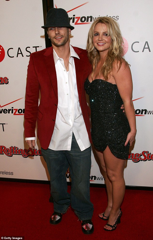 In his latest overshare, Federline recalled his first sexual encounter with Spears and claimed they slept together the first night they met; seen in 2005 in Hollywood