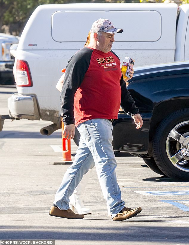 The reclusive actor, 58, who in recent years has pivoted from Hollywood in favor of running a car dealership, cut a low-key figure as he strolled with his daughter Marina, 21