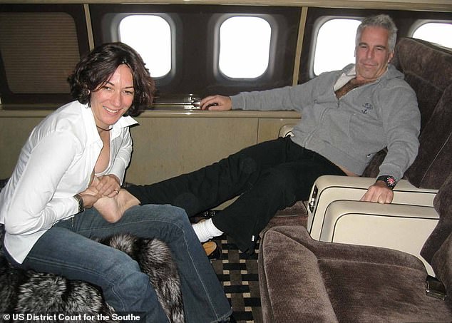 Prince Andrew's fall from grace has hinged on his relationship with convicted paedophile Jeffrey Epstein (pictured, with Ghislaine Maxwell)