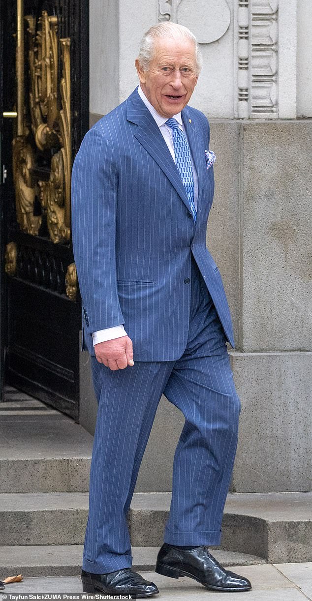 King Charles III is said to be 'glad' his brother has given up his titles after discussions with Andrew and his son, Prince William