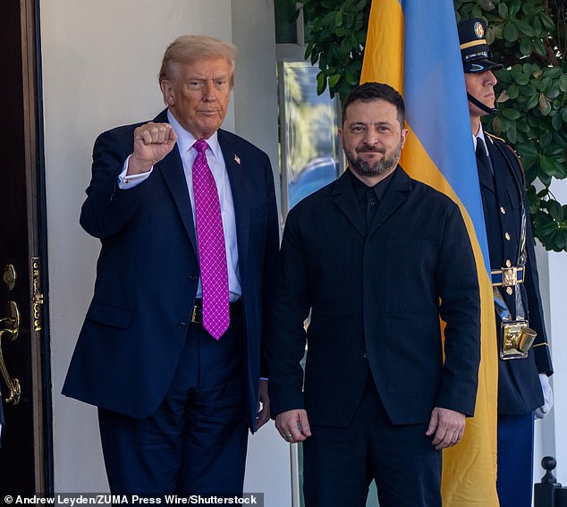 Trump welcomes Zelensky at the White House on Friday, October 17
