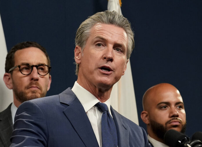 Newsom Blasts ‘Reckless’ JD Vance After Shrapnel Hits Vice President’s Yahoo news home