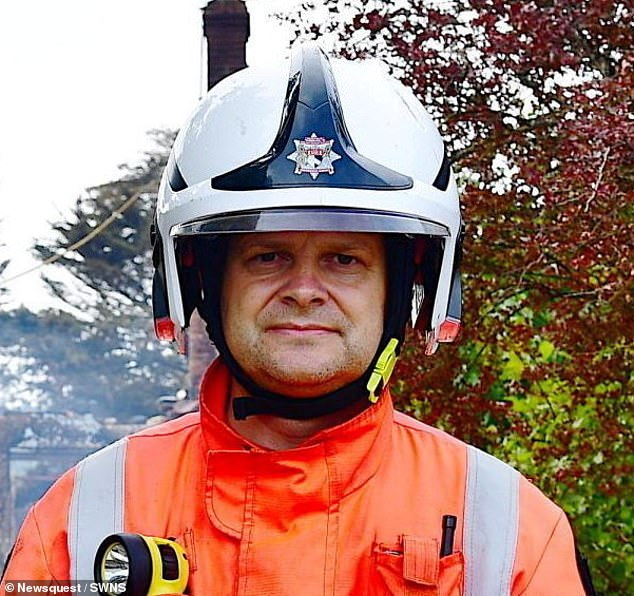 The senior firefighter was sacked by Norfolk Fire Service after an altercation with Youtuber Jimmy Evans