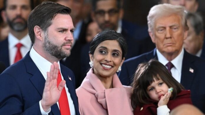 Fumed White House lambasts Jen Psaki as her bizarre dig Fumed White House lambasts Jen Psaki as her bizarre dig at JD Vance-Usha marriage creates uproar