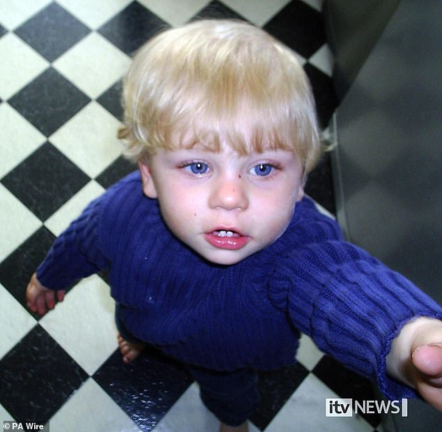 The wounds Peter (pictured) suffered included a broken back, broken ribs, mutilated fingertips, and missing fingernails