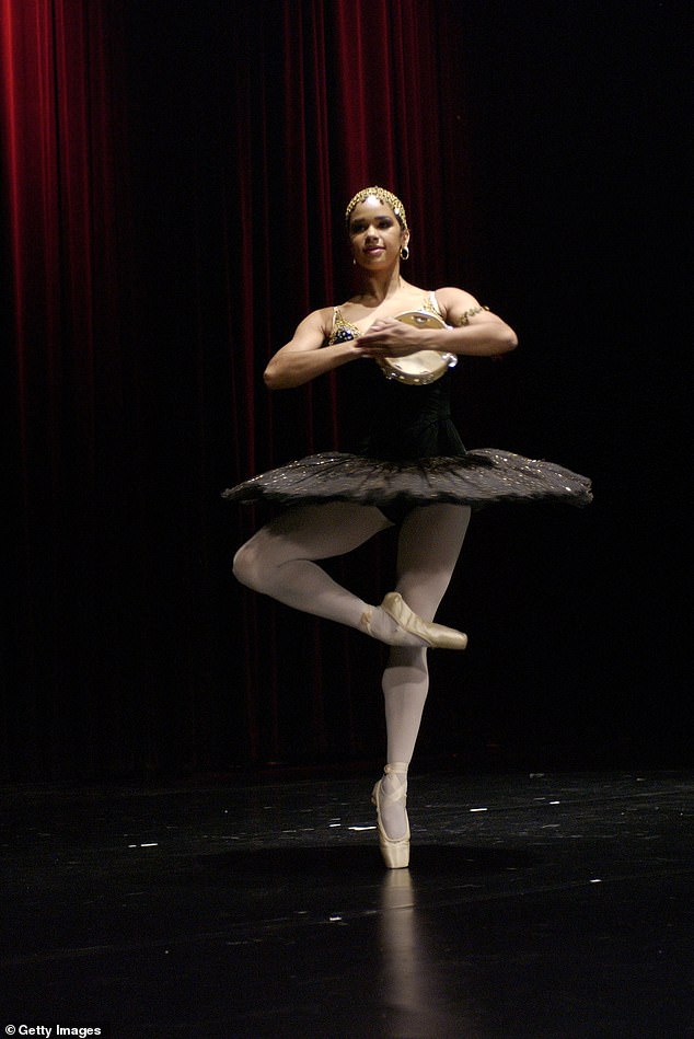 After a five-year hiatus, Misty will return to the stage, performing with her ABT peers for the last time; She is seen performing in at the Century Plaza Hotel in 2005