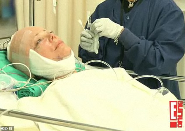 Though Kris has not specified what work she's had done with Dr. Levine, it wouldn't mark her first time going under the knife. In 2011, a terrified Kris was filmed being wheeled in for a facelift on her reality show, Keeping Up With The Kardashians