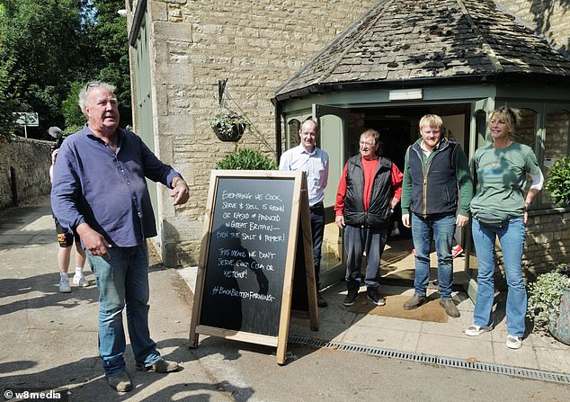 Although punters have flocked to his watering hole, Clarkson has previously said isn't at all what he imagined it to be, sharing that it required 'much effort' for 'little money' in return