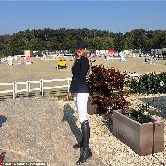 Blair's wife Melanie is an ex-elite pole vaulter turned show jumper, who spends her time in Monaco