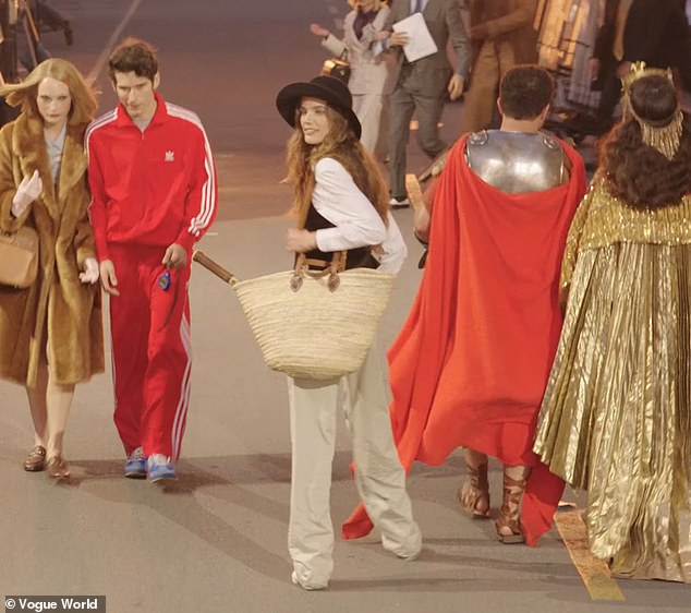 A special tribute was paid to Diane Keaton and her character in the 1977 movie Annie Hall