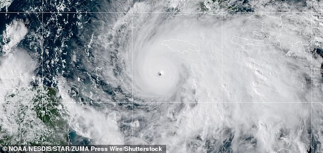 Mandatory Credit: Photo by NOAA/NESDIS/STAR/ZUMA Press Wire/Shutterstock (15628124a) Hurricane Melissa strengthened into a Category 5 storm Monday as it approaches Jamaica. Forecasters said it could unleash catastrophic flooding and landslides. Hurricane Melissa is now the strongest storm on the planet this year. Hurricane Melissa Category 5 Approaches Jamaica, Caribbean Sea - 27 Oct 2025