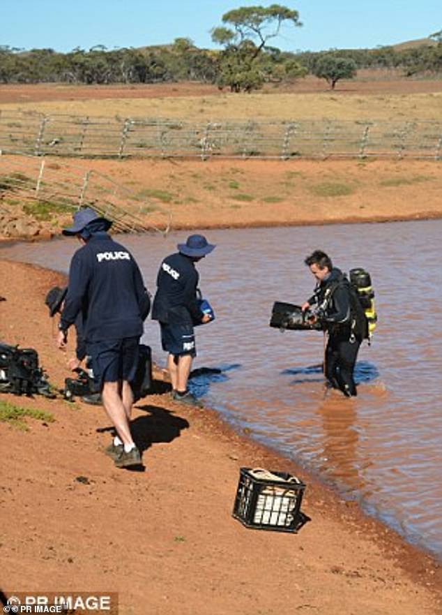 Officers will once again focus the search on the family's homestead and are preparing to drain the dam