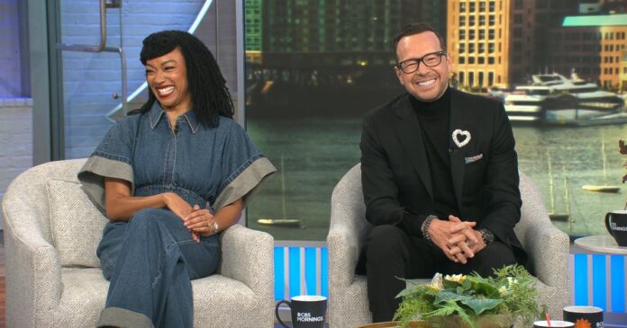 Donnie Wahlberg and Sonequa Martin-Green talk teaming up for "Boston Donnie Wahlberg and Sonequa Martin-Green talk teaming up for "Boston Blue"