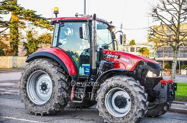 A tractor owned by Harley. It is not known whether this was the vehicle involved in the crash