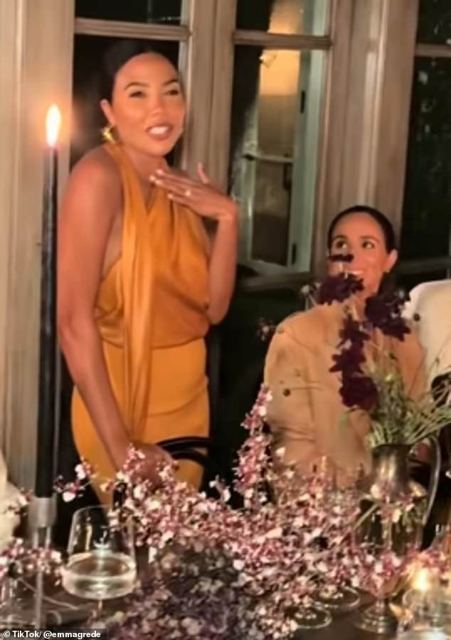 Emma also supplied Meghan's As Ever 2025 Sauvignon Blanc to guests throughout the evening