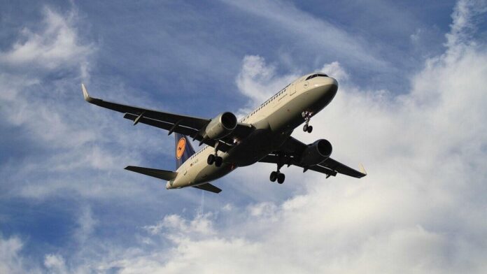 The incident occurred aboard a Lufthansa flight