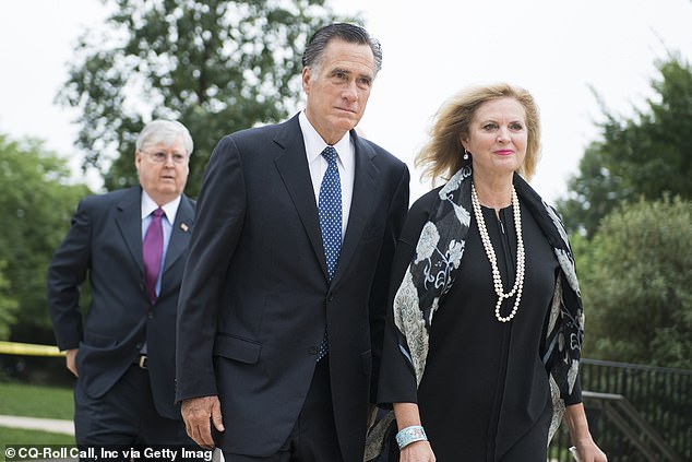 Mitt Romney's sister-in-law found dead on street near California shopping Carrie Elizabeth Romney, the sister-in-law of former presidential candidate and Utah Senator Mitt Romney (pictured with his wife Ann), was found dead on a California street Friday. She was 64
